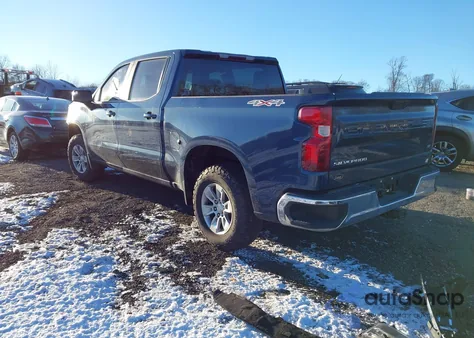 2021 Chevrolet Silverado 1500 4Wd Short Bed Lt from USA, damaged, VIN 1GCUYDED8MZ441096
